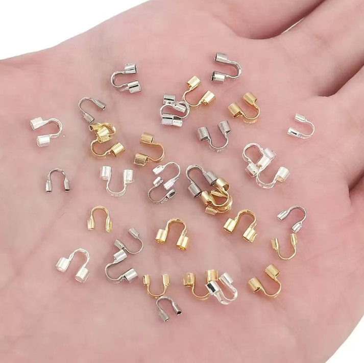 D1-018-U-shaped positioning tube(Golden/Silver/Dark silver)1bag=450pcs)