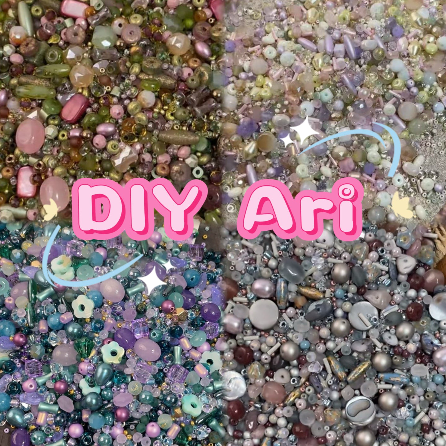 Jewelry DIY Mix Beads (2mm~10mm Beads)