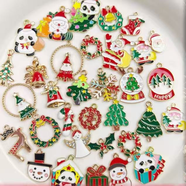 Xmas Pendants in Silver