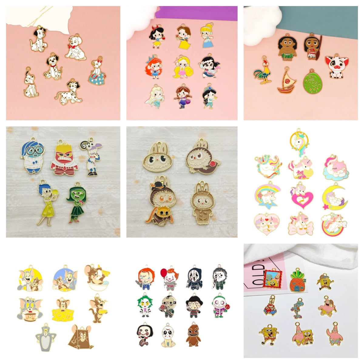 Mix Cartoon Pendents