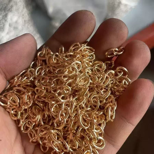 D1-017-Extension chain(Golden/Silver）(1bag=100pcs)